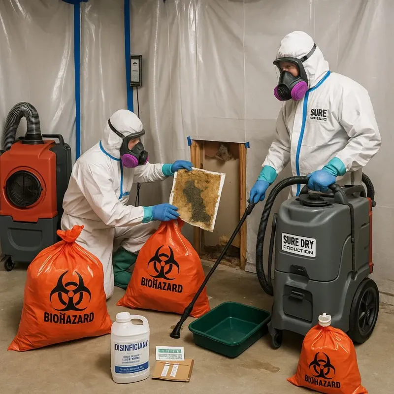 Contaminated Water Handling Protocols process in Lower Burrell, PA